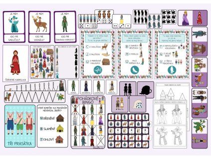 pohadky sada aktivit pro deti