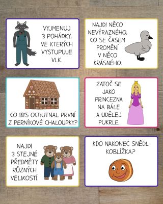 🌳 Vyrazte na procházku a vezměte s sebou pohádkové kartičky s úkoly! 🏰 Zábava, pohyb a pohádková atmosféra - ideální...